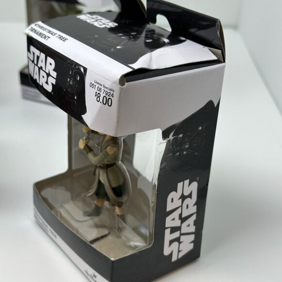 Star Wars Hallmark Ornaments Set Vader Yoda Rey C3PO Phasma Guard Stormtrooper - Picture 13 of 16